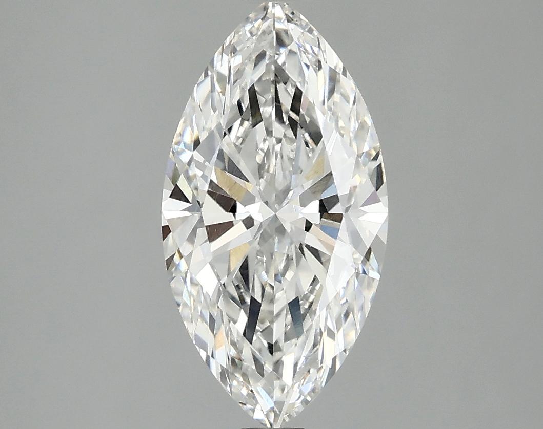 1.92 Carat Marquise Shaped Ideal Cut VVS2 IGI Certified Lab Grown Diamond