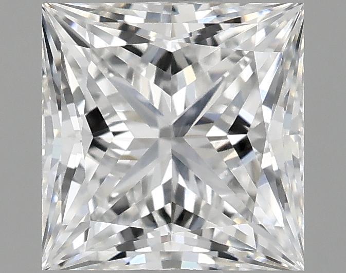 0.98 Carat Princess Shaped Ideal Cut VVS2 IGI Certified Lab Grown Diamond