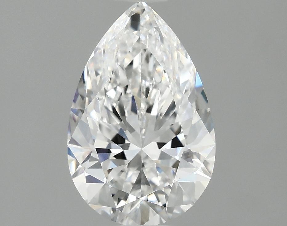 1.08 Carat Pear Shaped Excellent Cut VVS2 IGI Certified Lab Grown Diamond