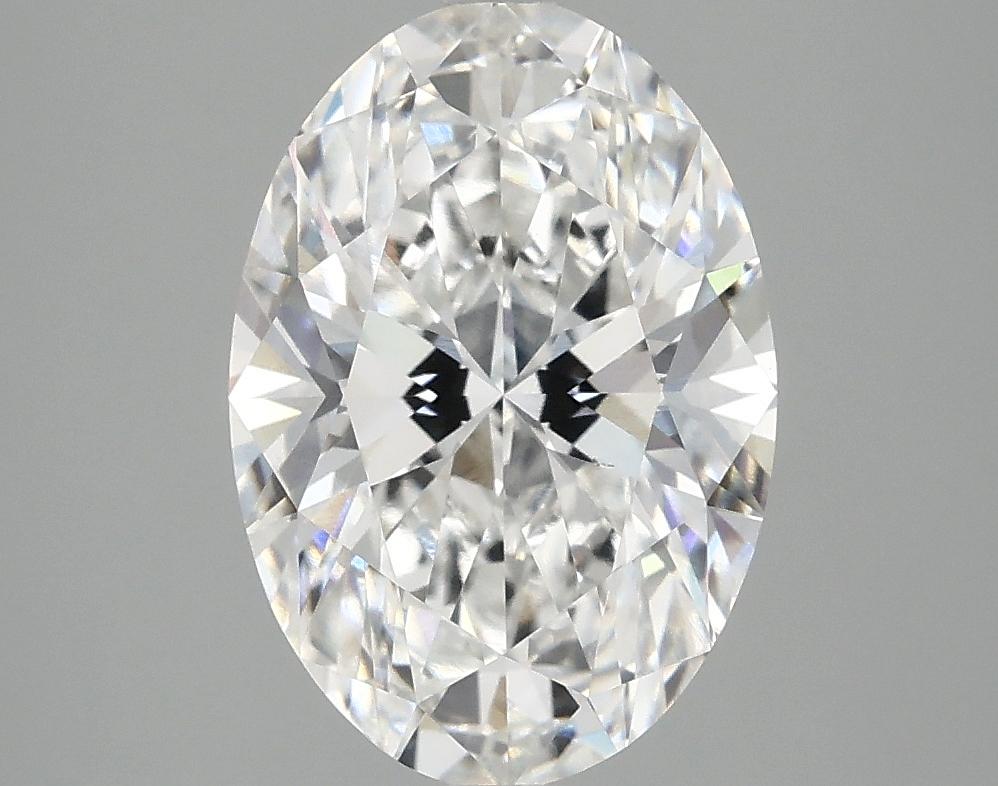 3.08 Carat Oval Shaped Ideal Cut VVS2 IGI Certified Lab Grown Diamond