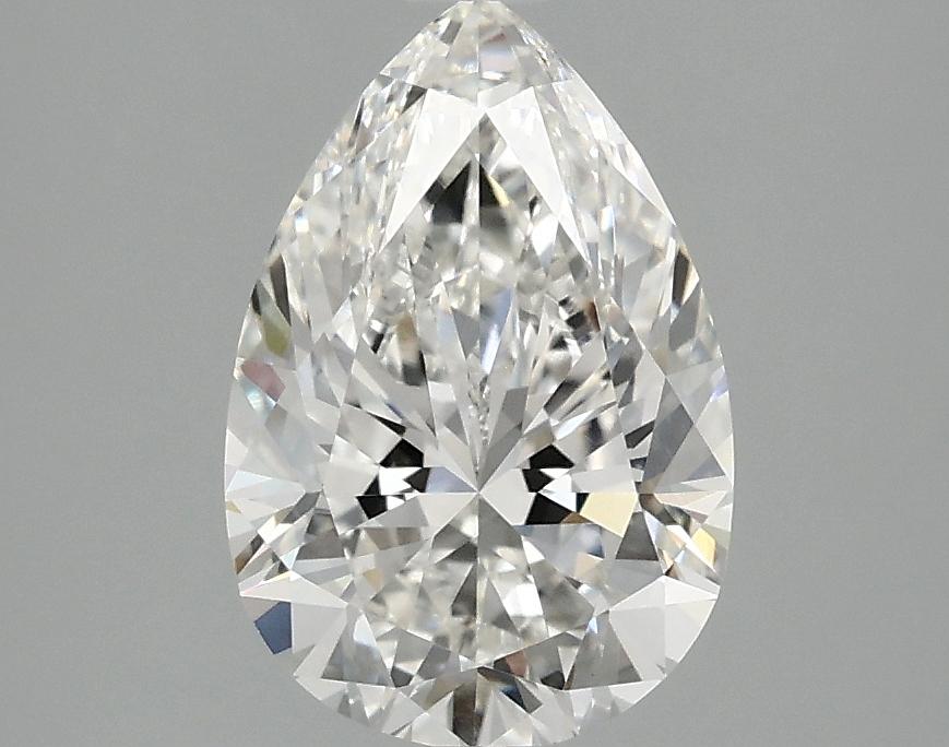 2.03 Carat Pear Shaped Excellent Cut VVS2 IGI Certified Lab Grown Diamond