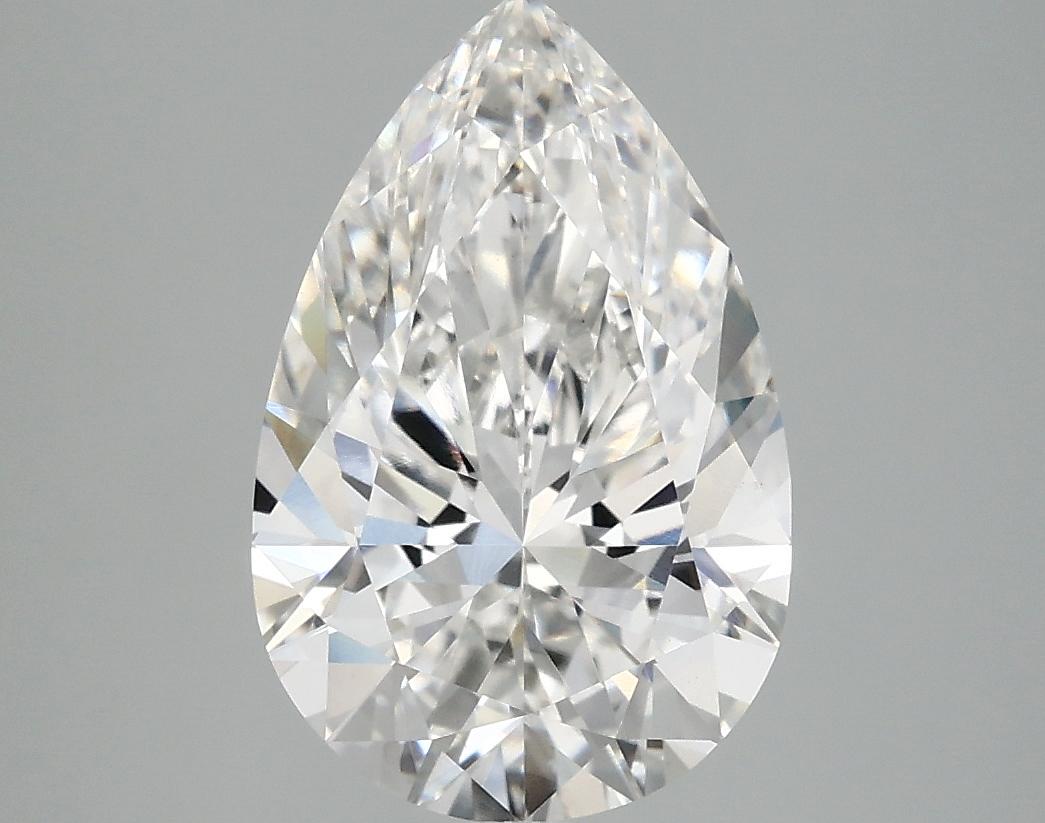 3.09 Carat Pear Shaped Ideal Cut VS1 IGI Certified Lab Grown Diamond