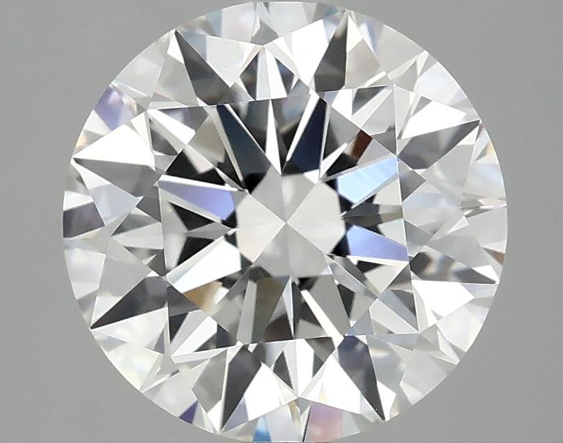 3.06 Carat Round Shaped Ideal Cut VVS2 IGI Certified Lab Grown Diamond