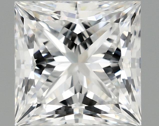1.08 Carat Princess Shaped Ideal Cut VVS2 IGI Certified Lab Grown Diamond