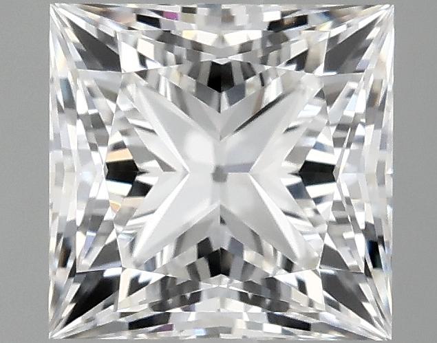1.85 Carat Princess Shaped Excellent Cut VVS1 IGI Certified Lab Grown Diamond