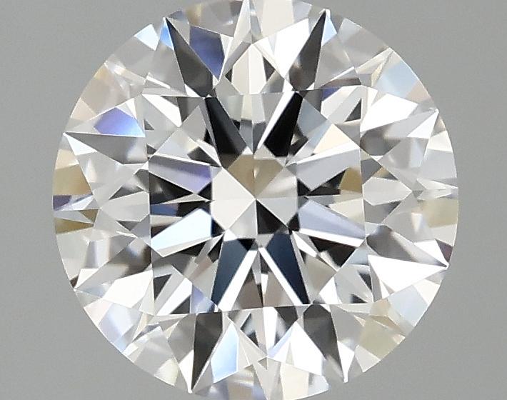 2.09 Carat Round Shaped Ideal Cut VVS2 IGI Certified Lab Grown Diamond