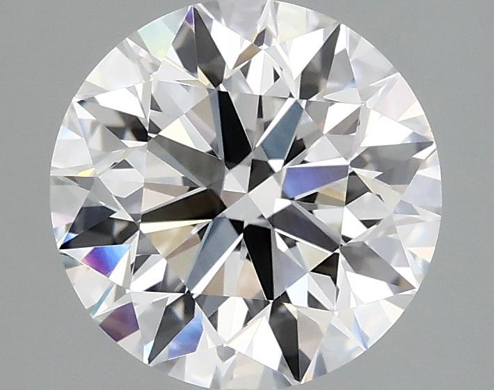 2.07 Carat Round Shaped Excellent Cut VVS2 IGI Certified Lab Grown Diamond