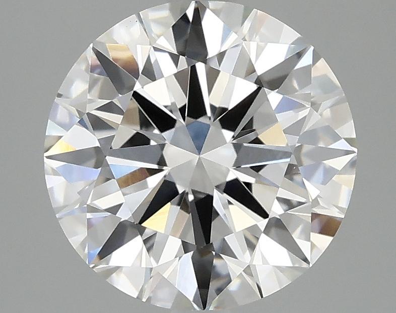 3.02 Carat Round Shaped Ideal Cut VVS2 IGI Certified Lab Grown Diamond