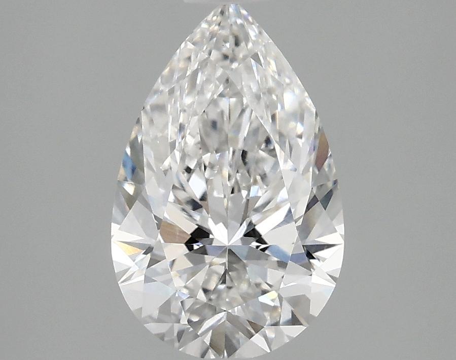 1.82 Carat Pear Shaped Ideal Cut VVS2 IGI Certified Lab Grown Diamond