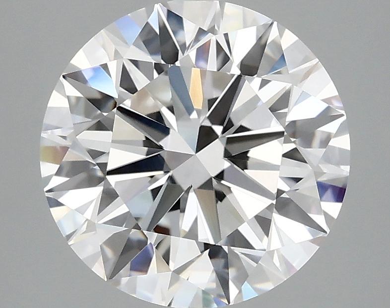 3.05 Carat Round Shaped Ideal Cut VVS2 IGI Certified Lab Grown Diamond