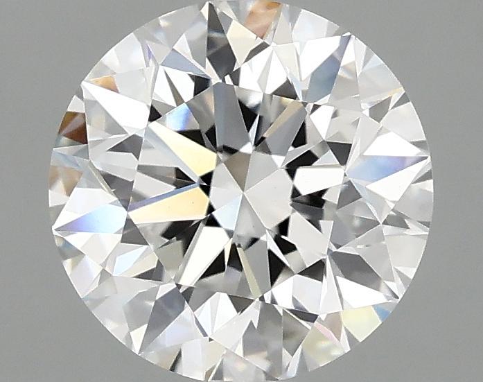 2.09 Carat Round Shaped Excellent Cut VS1 IGI Certified Lab Grown Diamond