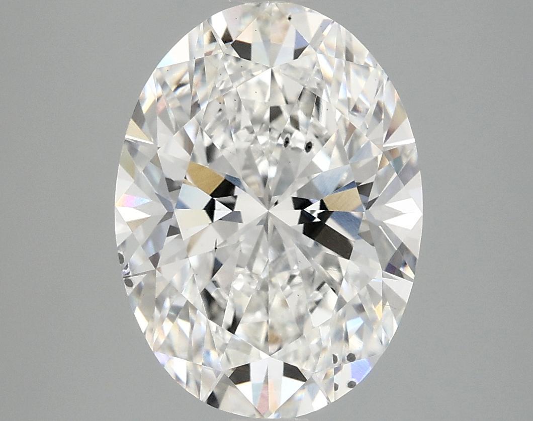 4.02 Carat Oval Shaped Excellent Cut SI1 IGI Certified Lab Grown Diamond