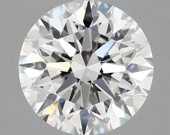 2.07 Carat Round Shaped Excellent Cut VVS2 IGI Certified Lab Grown Diamond