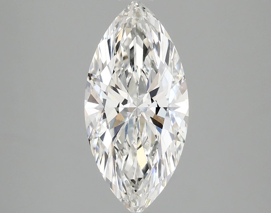 2.03 Carat Marquise Shaped Excellent Cut VVS1 IGI Certified Lab Grown Diamond