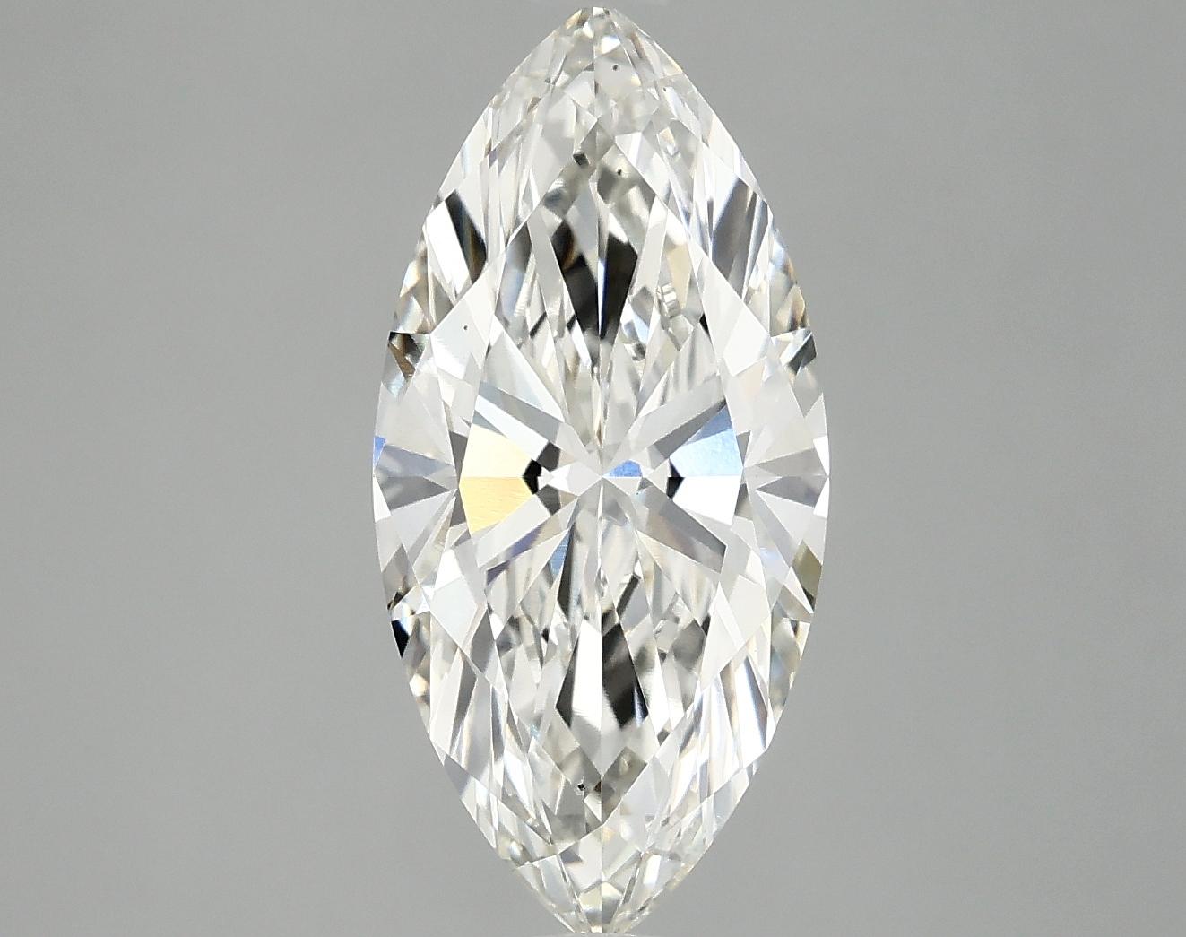 2.97 Carat Marquise Shaped Excellent Cut VS1 IGI Certified Lab Grown Diamond