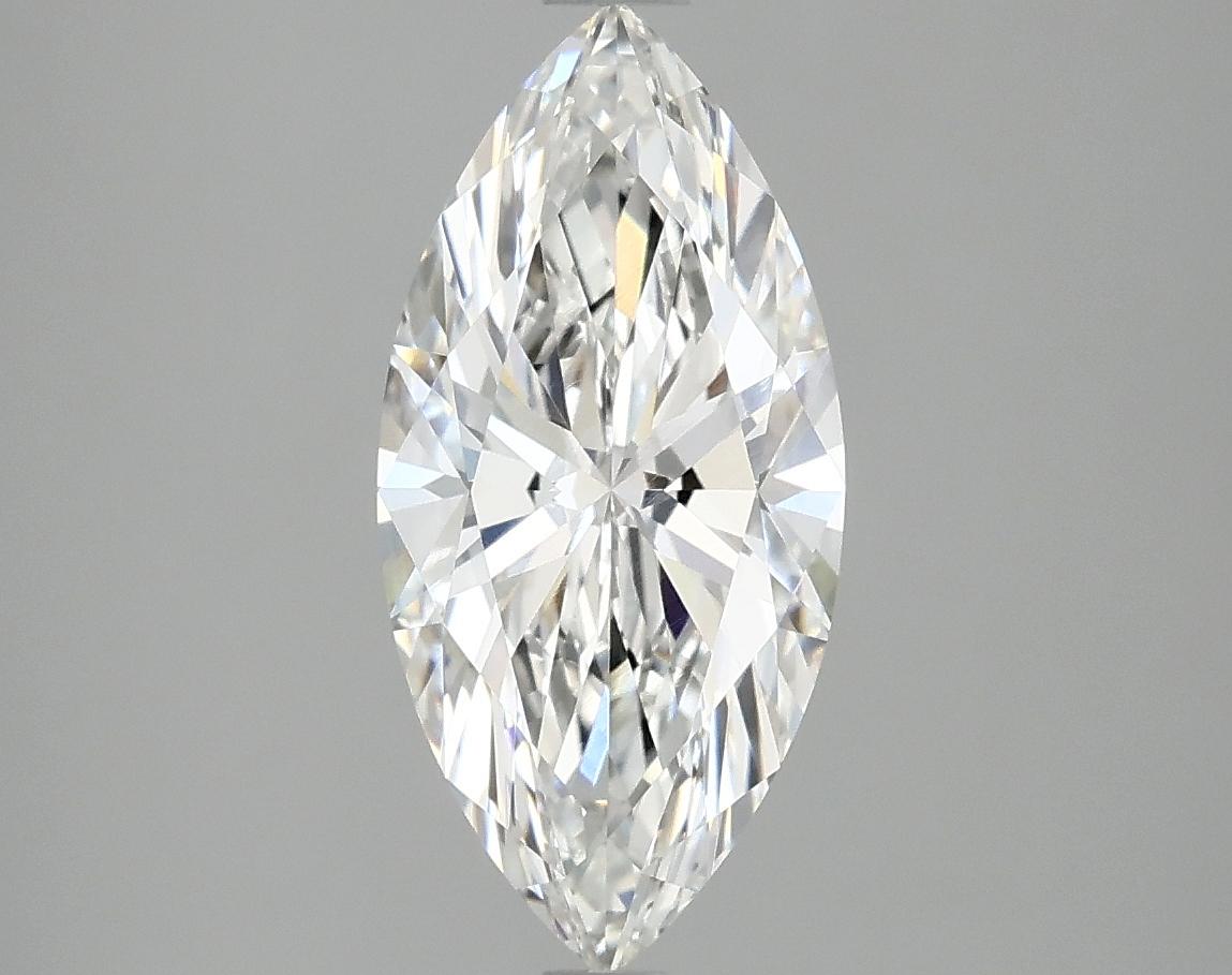 2.07 Carat Marquise Shaped Excellent Cut VVS2 IGI Certified Lab Grown Diamond