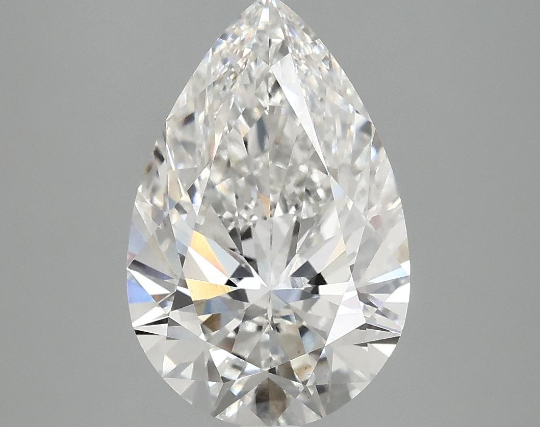 3.07 Carat Pear Shaped Excellent Cut VS1 IGI Certified Lab Grown Diamond