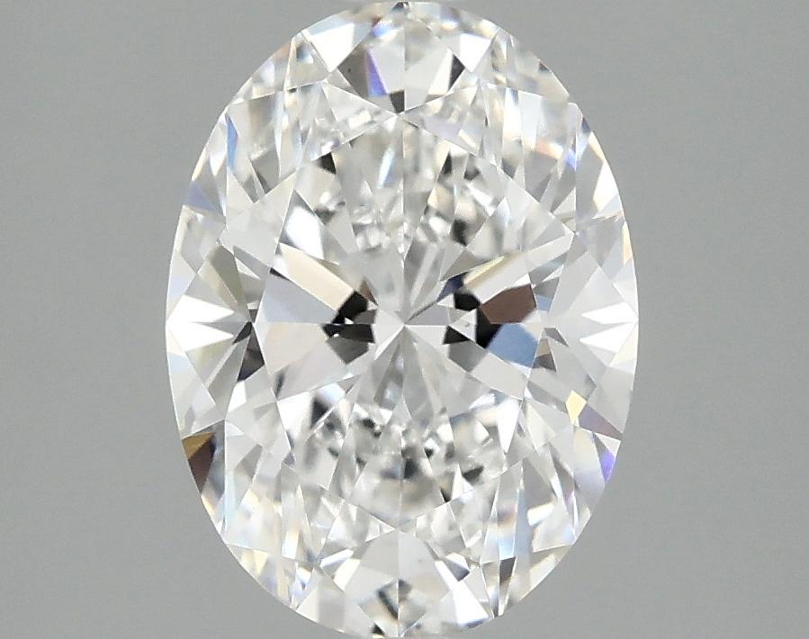 2.5 Carat Oval Shaped Excellent Cut VVS2 IGI Certified Lab Grown Diamond
