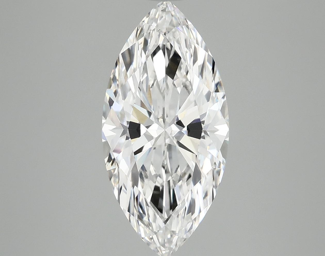 3.04 Carat Marquise Shaped Excellent Cut VS1 IGI Certified Lab Grown Diamond