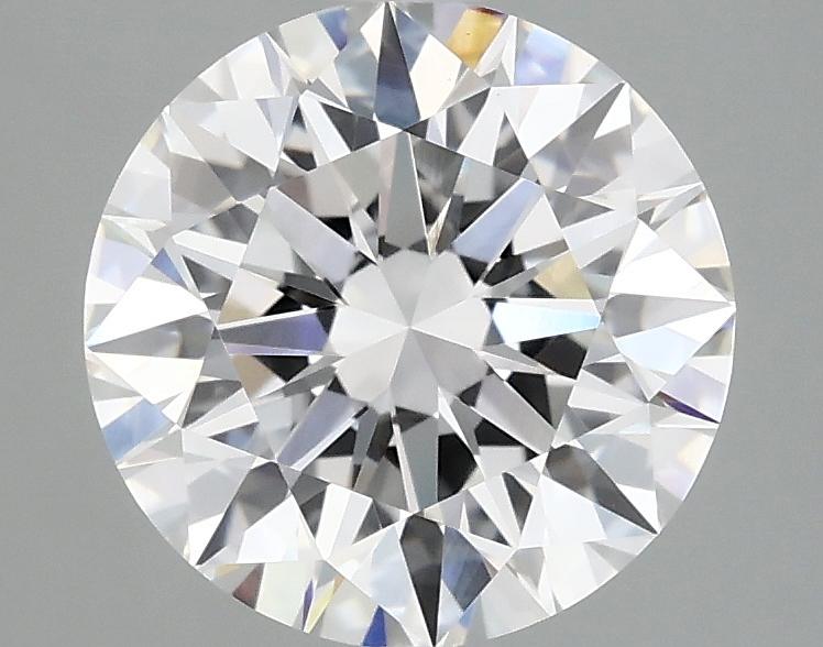 2.54 Carat Round Shaped Excellent Cut VS1 IGI Certified Lab Grown Diamond