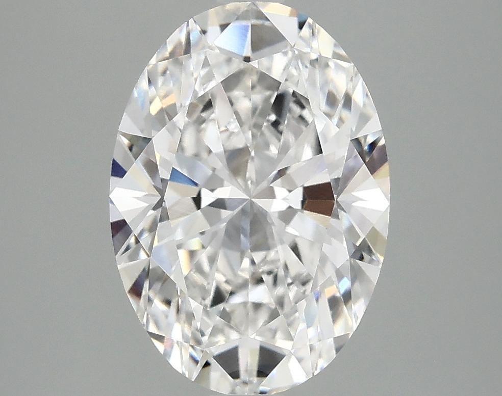 3.09 Carat Oval Shaped Ideal Cut VVS2 IGI Certified Lab Grown Diamond