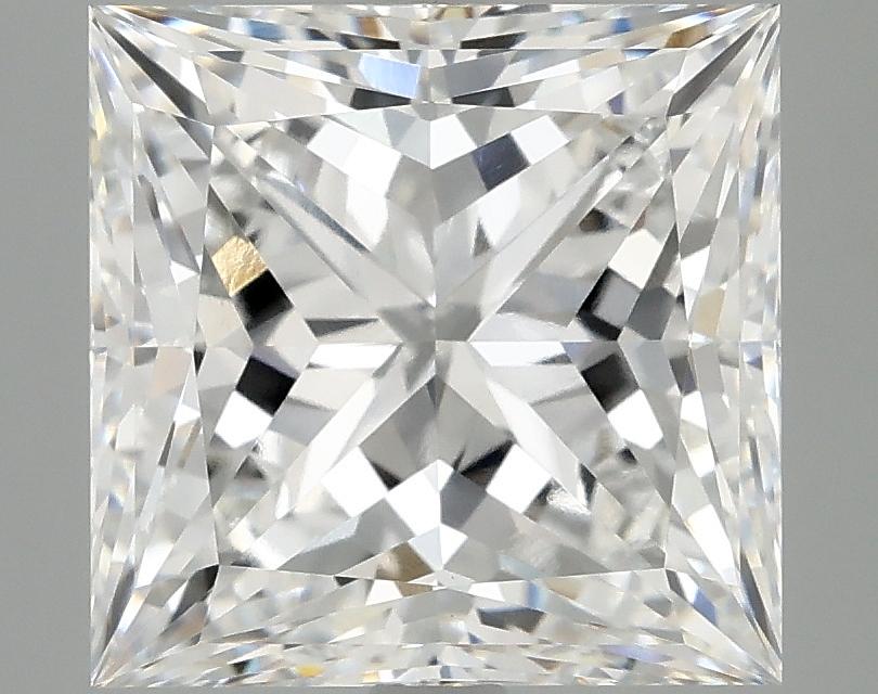 5.07 Carat Princess Shaped Ideal Cut VVS2 IGI Certified Lab Grown Diamond