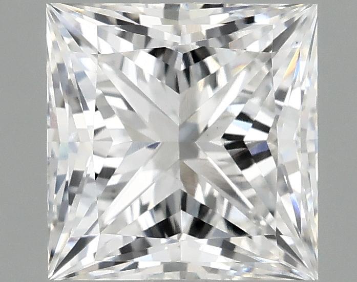 1.85 Carat Princess Shaped Ideal Cut VS1 IGI Certified Lab Grown Diamond