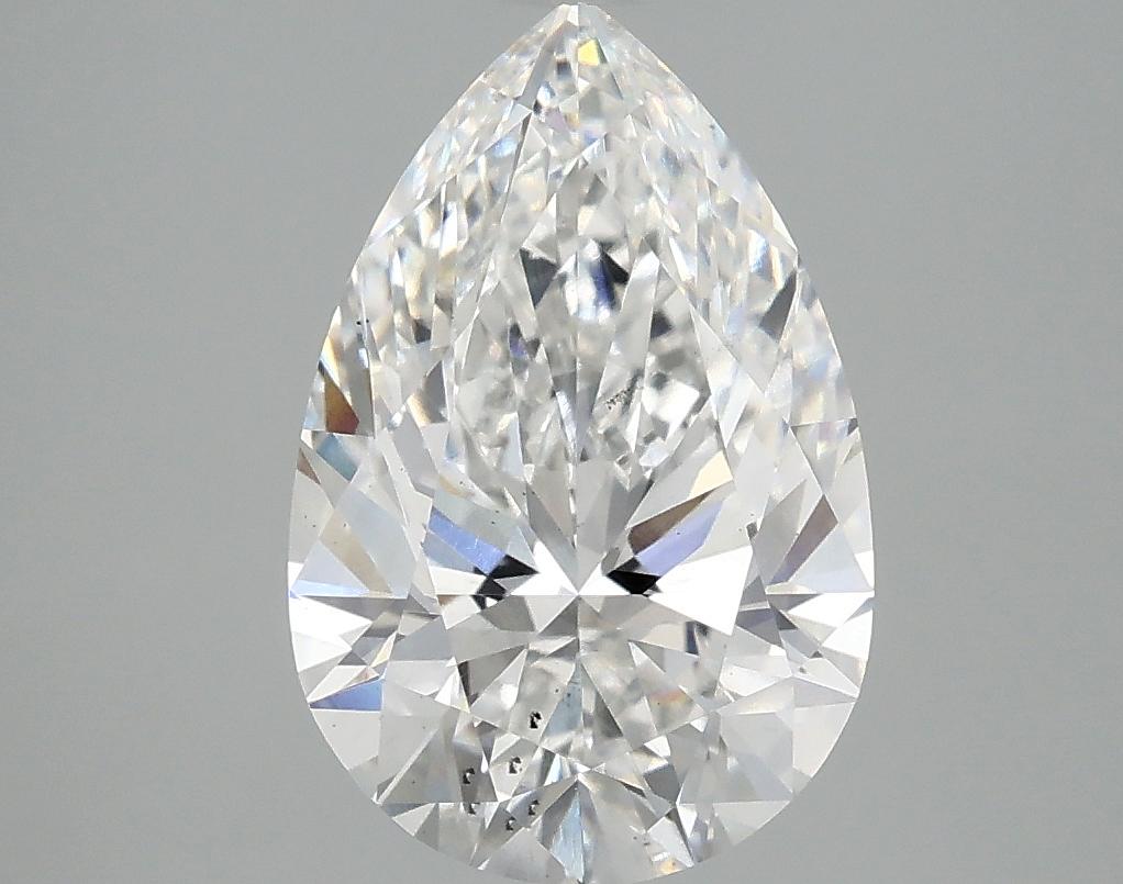 3.01 Carat Pear Shaped Excellent Cut SI1 IGI Certified Lab Grown Diamond