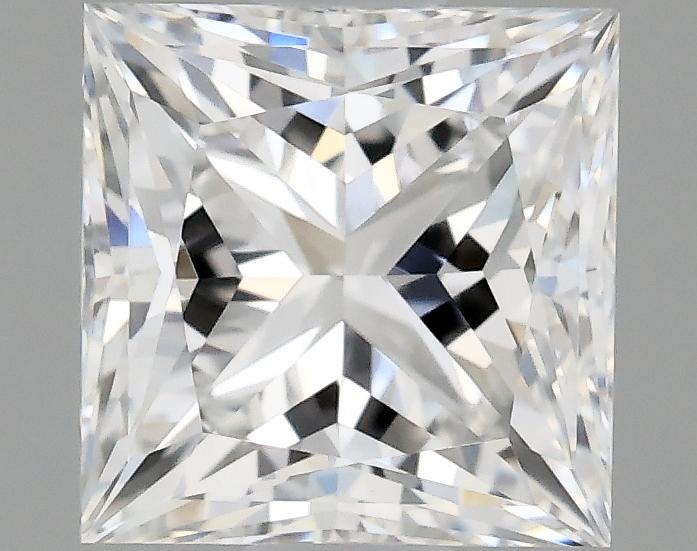 0.98 Carat Princess Shaped Ideal Cut VVS2 IGI Certified Lab Grown Diamond