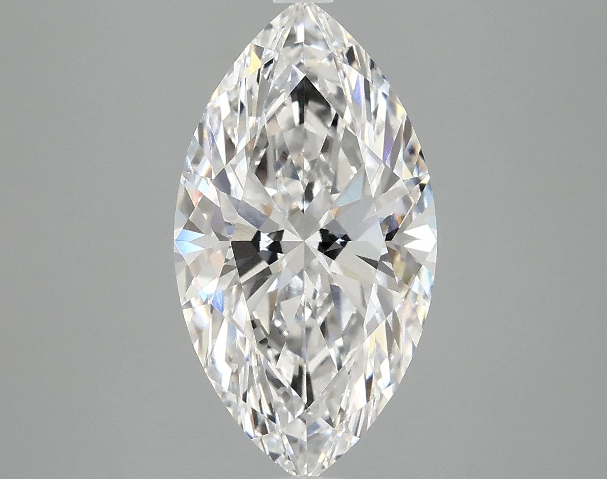3.09 Carat Marquise Shaped Excellent Cut VVS2 IGI Certified Lab Grown Diamond