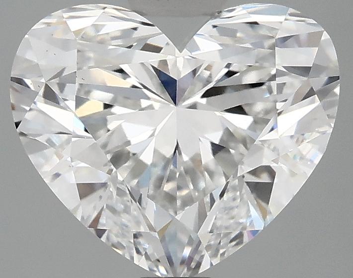 2.98 Carat Heart Shaped Excellent Cut VS1 IGI Certified Lab Grown Diamond