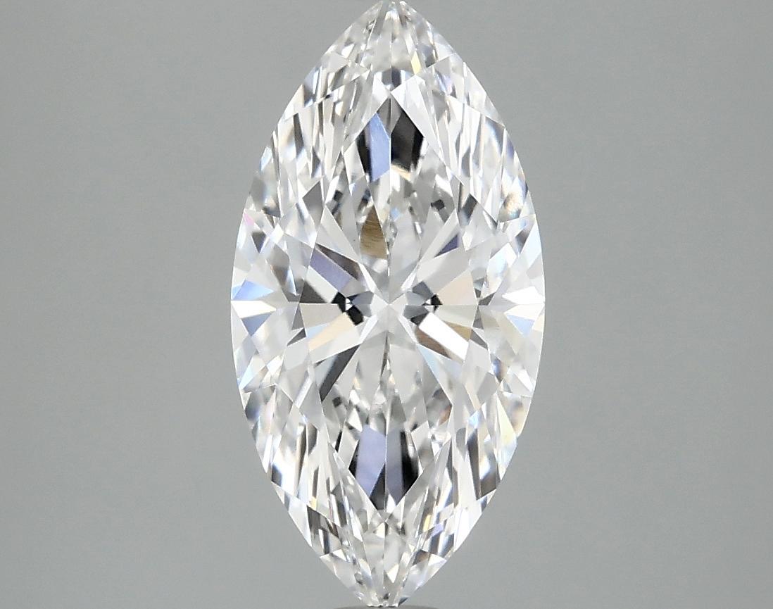 2.04 Carat Marquise Shaped Ideal Cut VVS2 IGI Certified Lab Grown Diamond