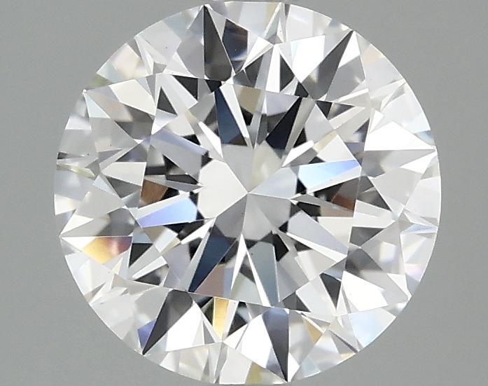 2.05 Carat Round Shaped Ideal Cut VS1 IGI Certified Lab Grown Diamond