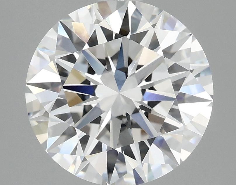 3.04 Carat Round Shaped Ideal Cut VVS2 IGI Certified Lab Grown Diamond