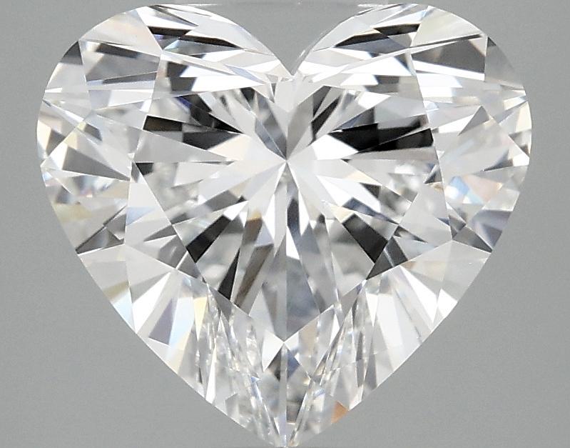 2.96 Carat Heart Shaped Ideal Cut VS1 IGI Certified Lab Grown Diamond
