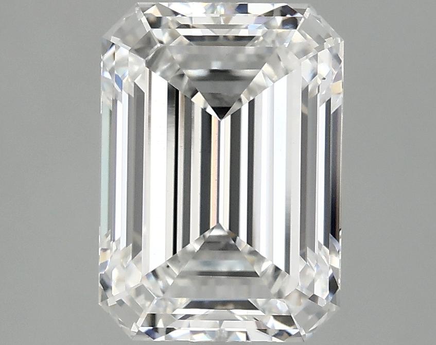 3.08 Carat Emerald Shaped Ideal Cut VS1 IGI Certified Lab Grown Diamond