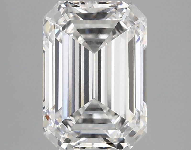 2.56 Carat Emerald Shaped Ideal Cut VS1 IGI Certified Lab Grown Diamond