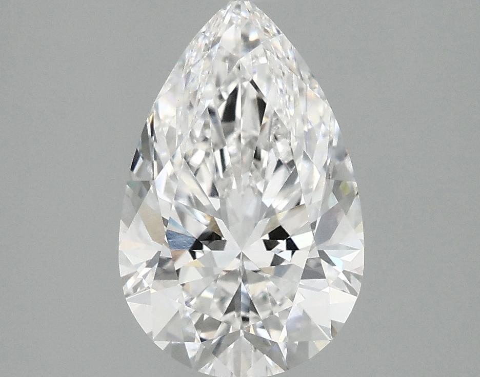 2.07 Carat Pear Shaped Ideal Cut VVS2 IGI Certified Lab Grown Diamond