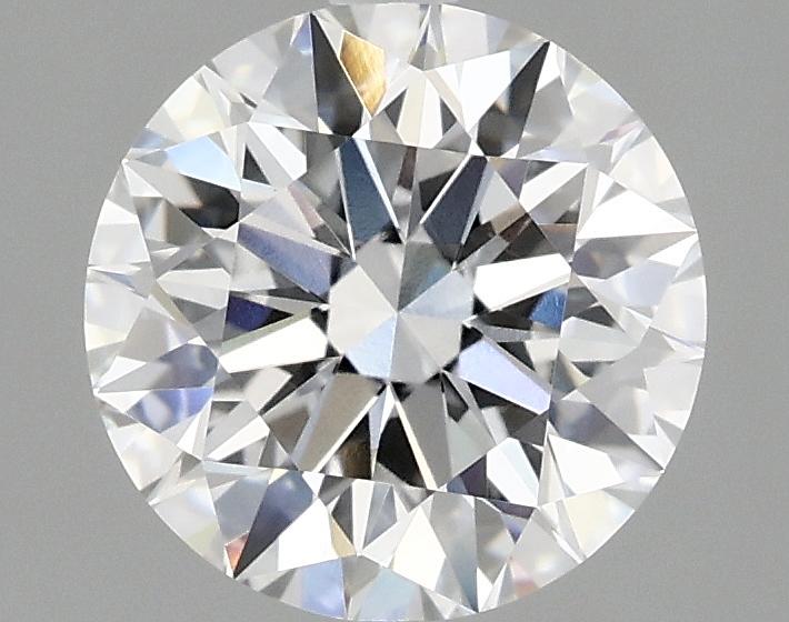 2.08 Carat Round Shaped Excellent Cut VVS2 IGI Certified Lab Grown Diamond