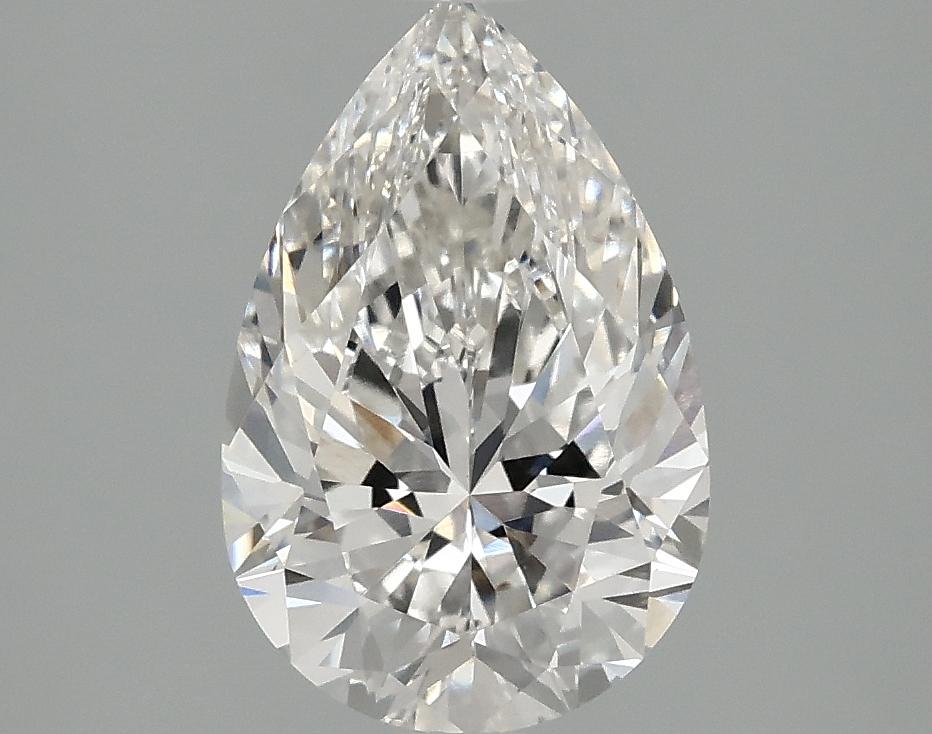 2.09 Carat Pear Shaped Excellent Cut VVS2 IGI Certified Lab Grown Diamond