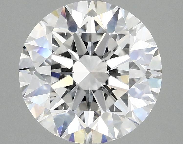 2.57 Carat Round Shaped Excellent Cut VVS2 IGI Certified Lab Grown Diamond