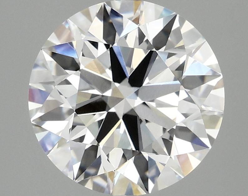 3.08 Carat Round Shaped Ideal Cut VVS2 IGI Certified Lab Grown Diamond
