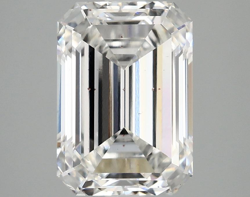 3.03 Carat Emerald Shaped Ideal Cut SI1 IGI Certified Lab Grown Diamond