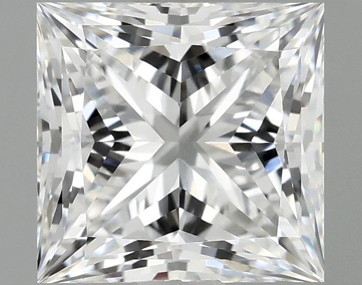 1.59 Carat Princess Shaped Ideal Cut VVS2 IGI Certified Lab Grown Diamond