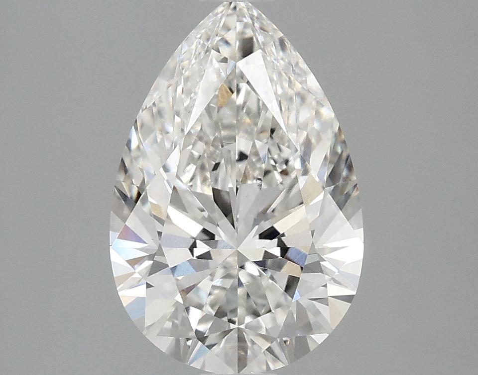 2.4 Carat Pear Shaped Excellent Cut VVS2 IGI Certified Lab Grown Diamond