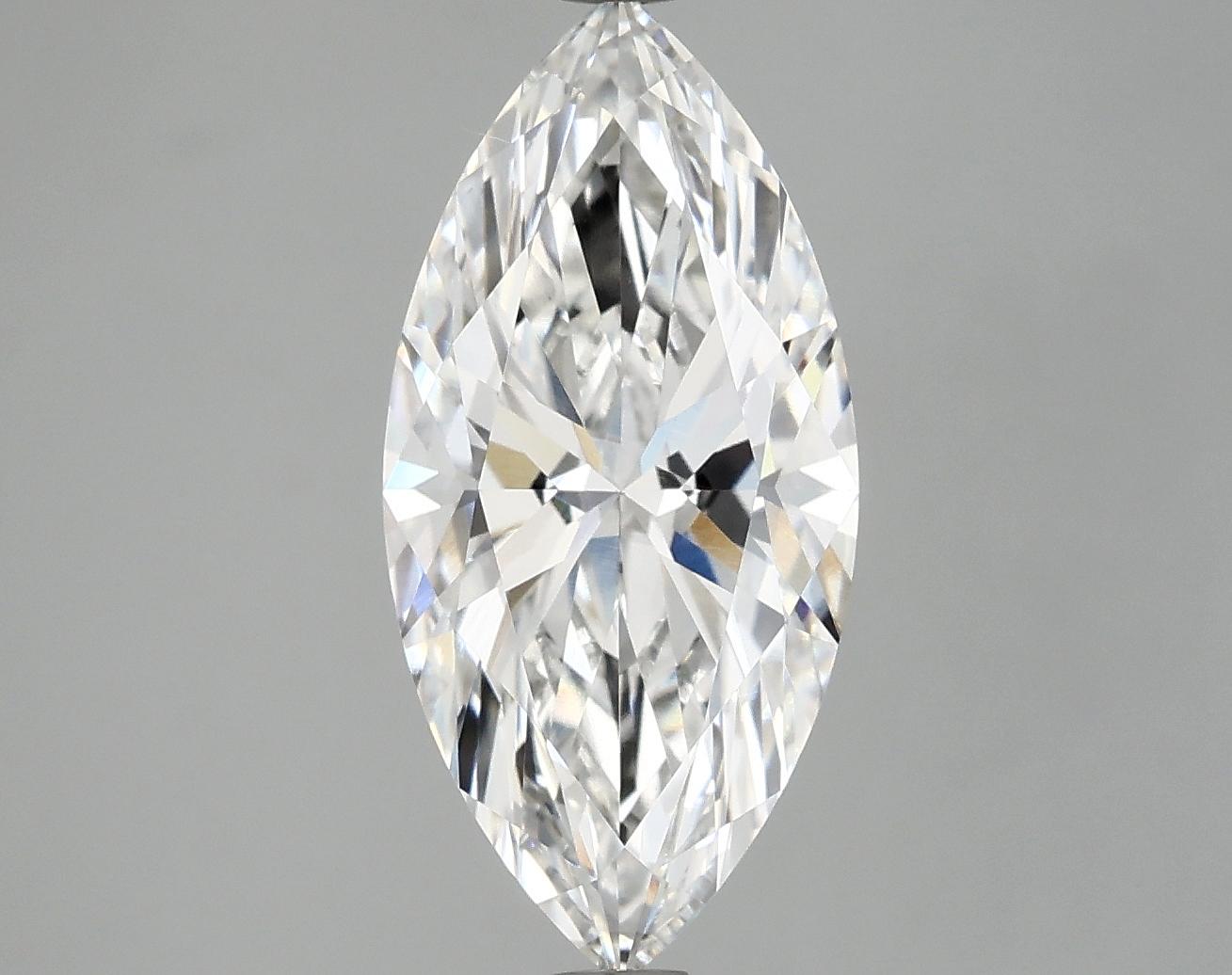 3.1 Carat Marquise Shaped Excellent Cut VS1 IGI Certified Lab Grown Diamond