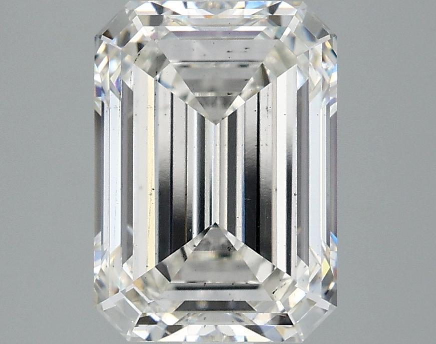 3.1 Carat Emerald Shaped Ideal Cut SI1 IGI Certified Lab Grown Diamond