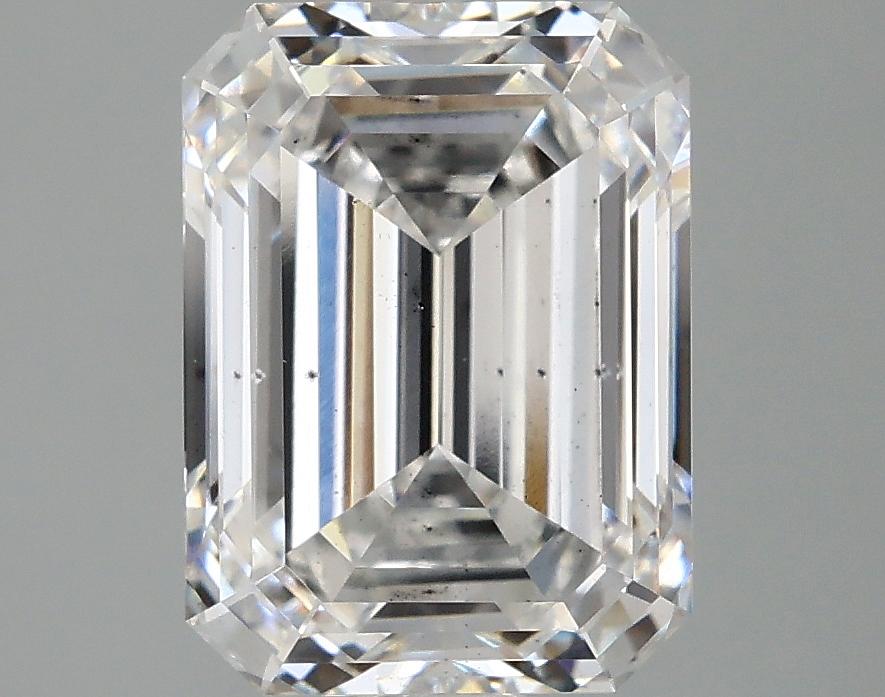 3.92 Carat Emerald Shaped Excellent Cut SI1 IGI Certified Lab Grown Diamond
