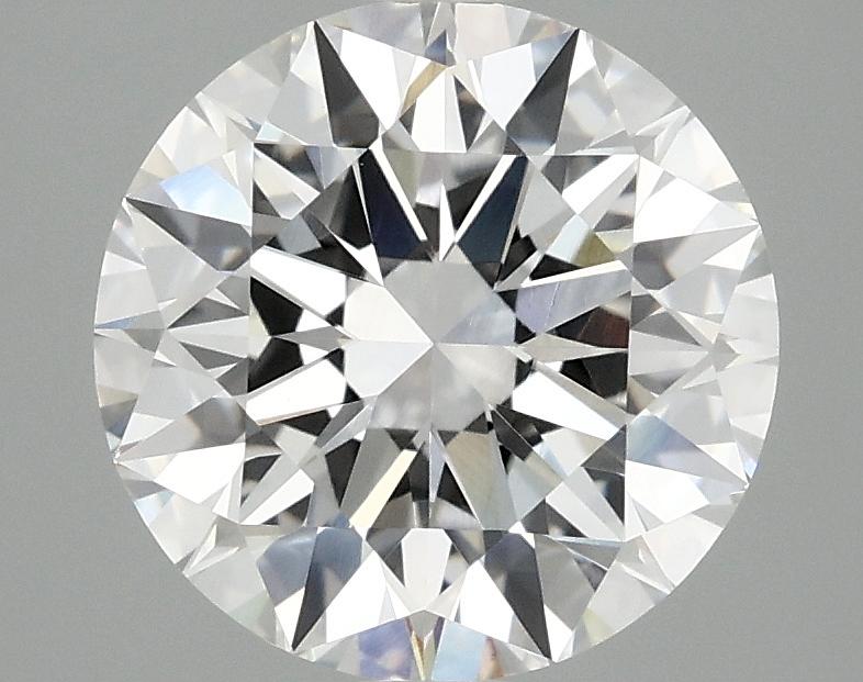 3.08 Carat Round Shaped Excellent Cut VVS2 IGI Certified Lab Grown Diamond