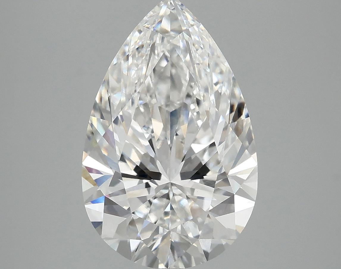 4.06 Carat Pear Shaped Ideal Cut VS1 IGI Certified Lab Grown Diamond